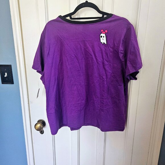 Disney Park Halloween Boo To You Minnie Mouse Daisy Duck Purple - Size 1X - NWT - Picture 4 of 5